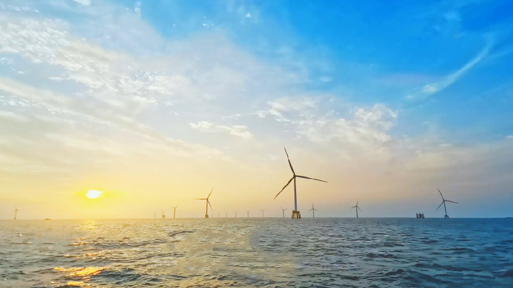 北斗卫星助力海上风电厂：打造海上绿色能源新时代